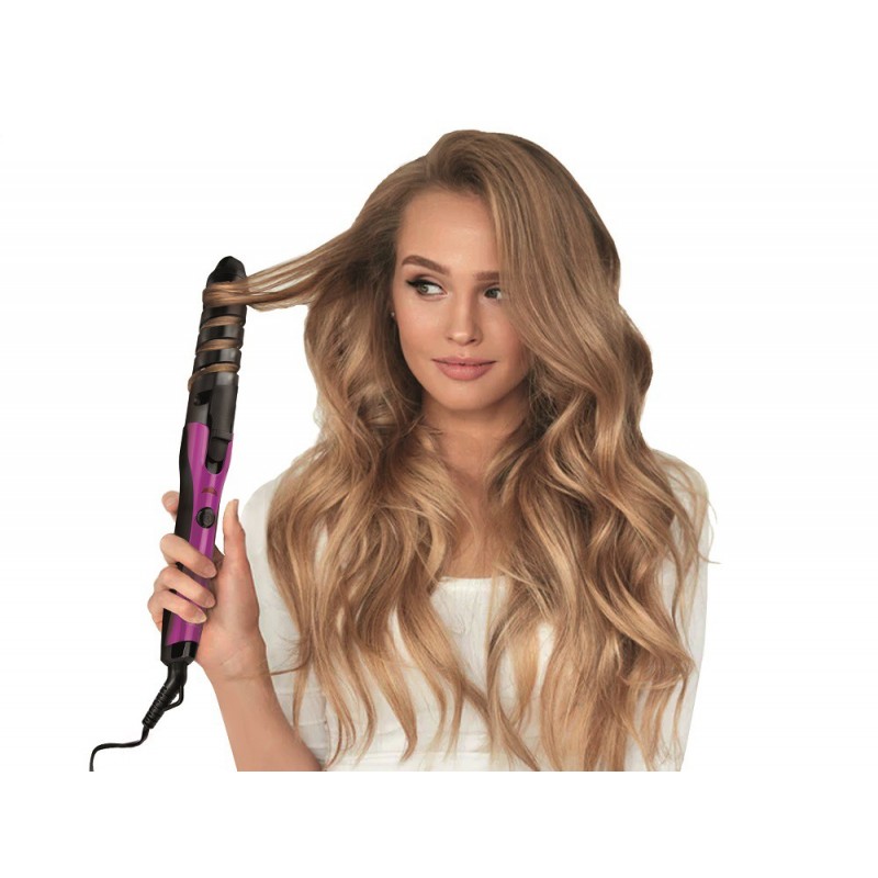 spiral hair curlers